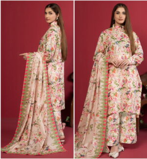 Pure khaddar fabric suit