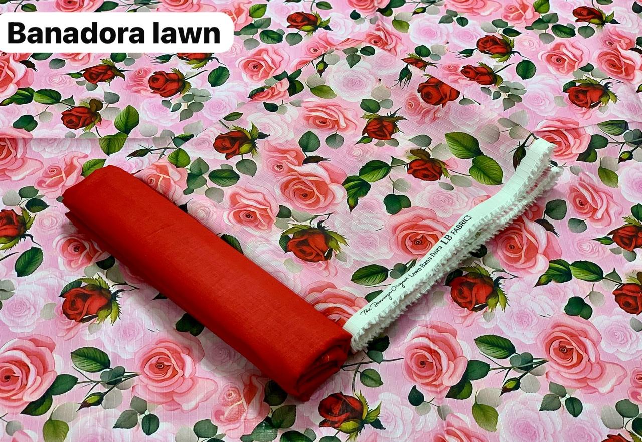 digital printed lawn