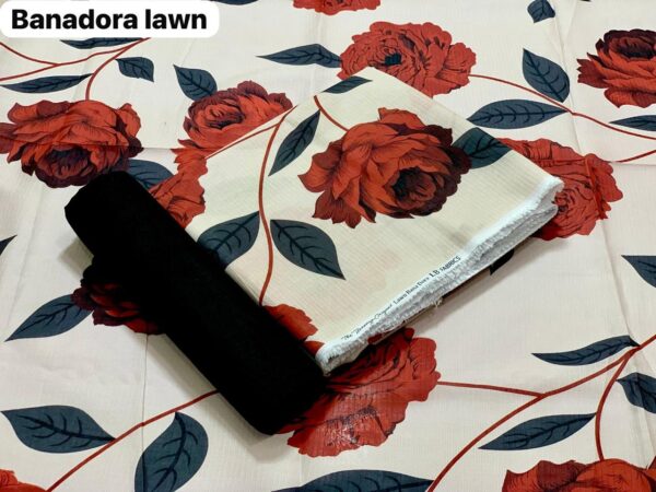 digital printed lawn