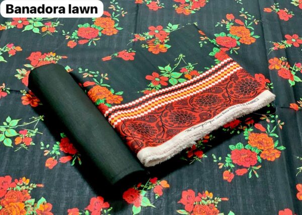digital printed lawn