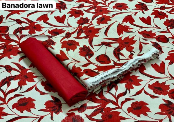 digital printed lawn