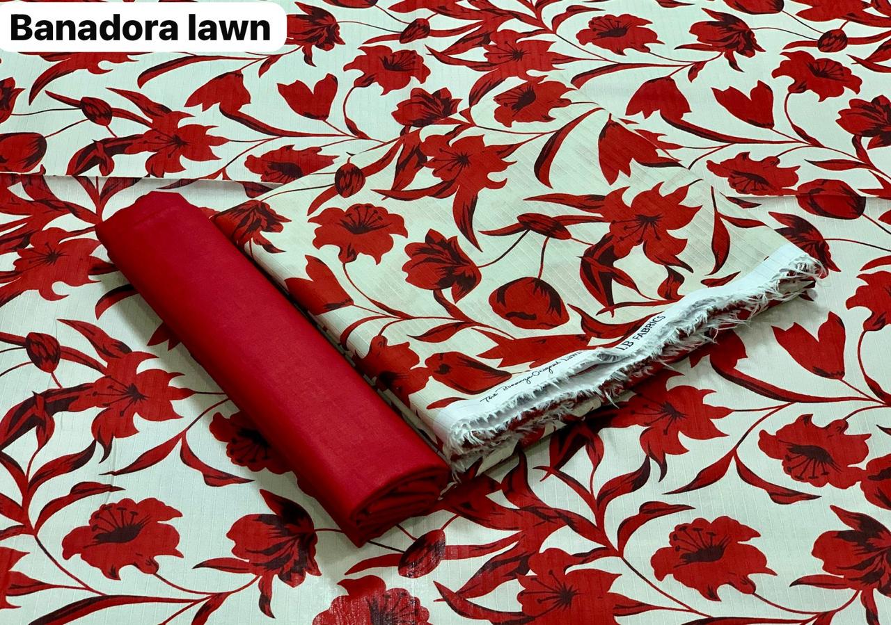 digital printed lawn