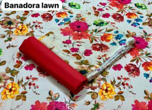 digital printed lawn