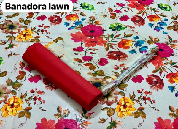 digital printed lawn