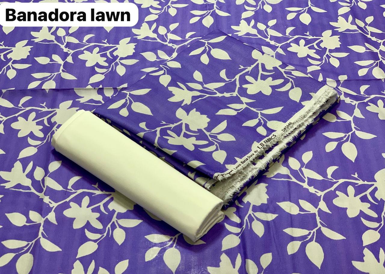 digital printed lawn