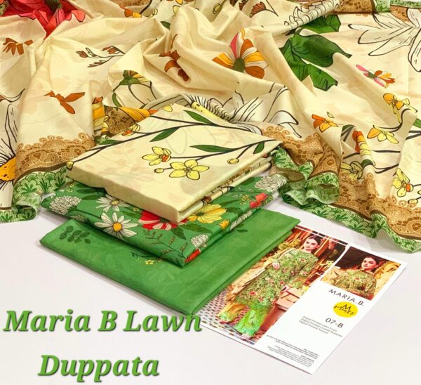 MARIA B Printed 3pc Lawn