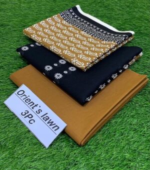 3 Piece Printed Lawn