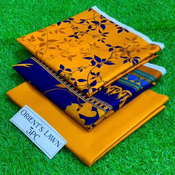 3 Piece Unstitched Original Lawn