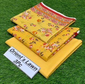 3 Piece Unstitched Lawn Suits