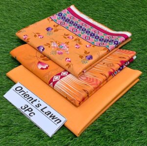 3 Piece Unstitched Lawn Suits
