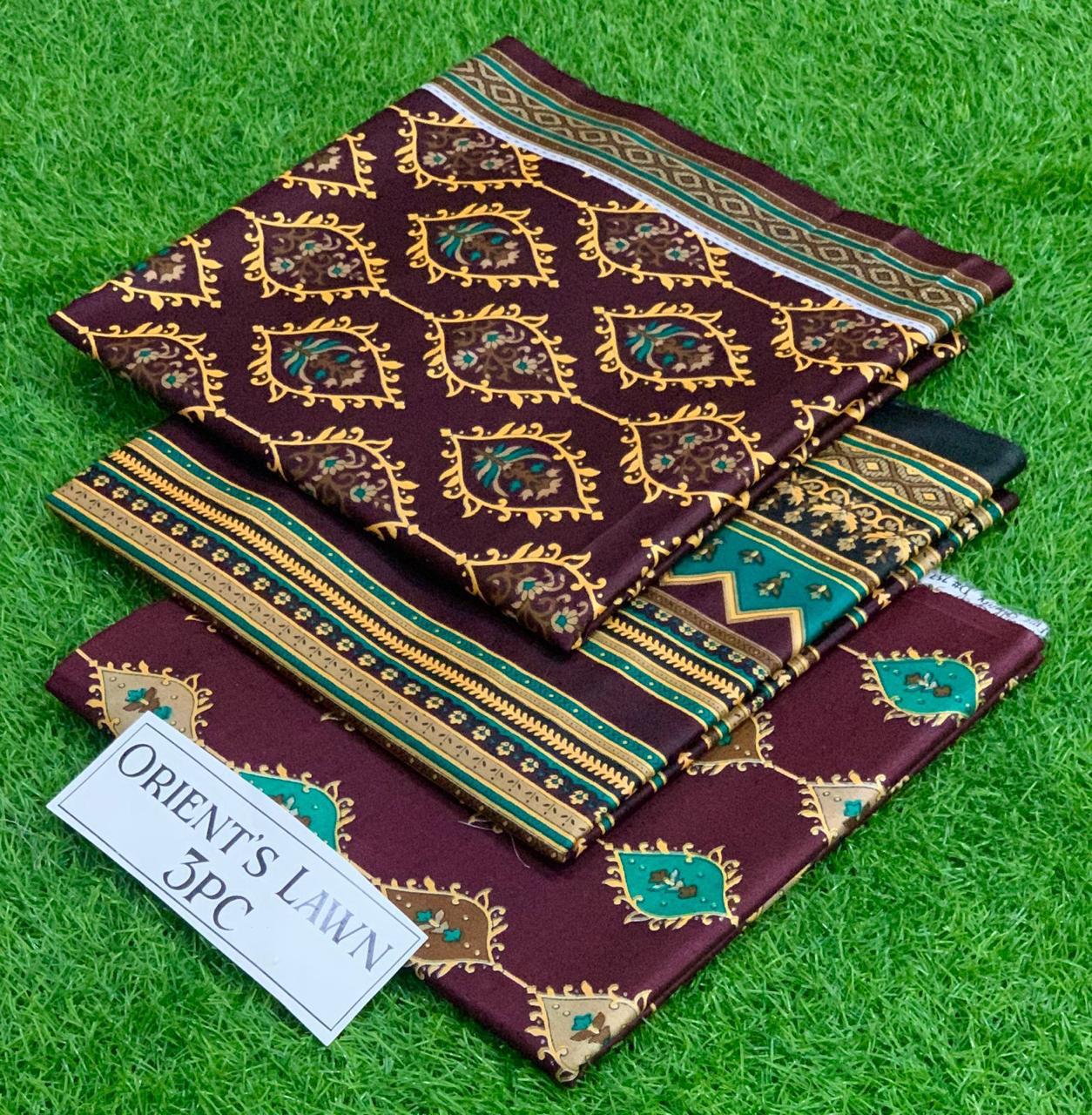 3 Piece Unstitched Lawn Suits