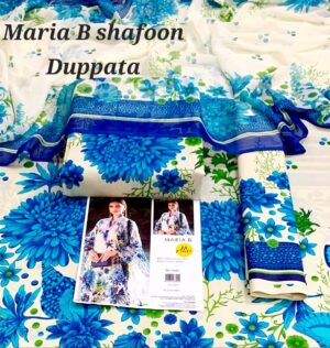 Embroidered Lawn 3pc