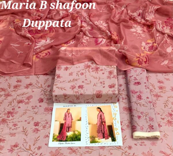 Unstitched Lawn Dresses 3pc