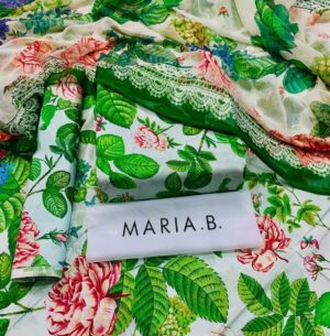 Trending Embroidered Lawn 3pc