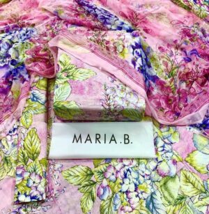 Trending Embroidered Lawn 3pc
