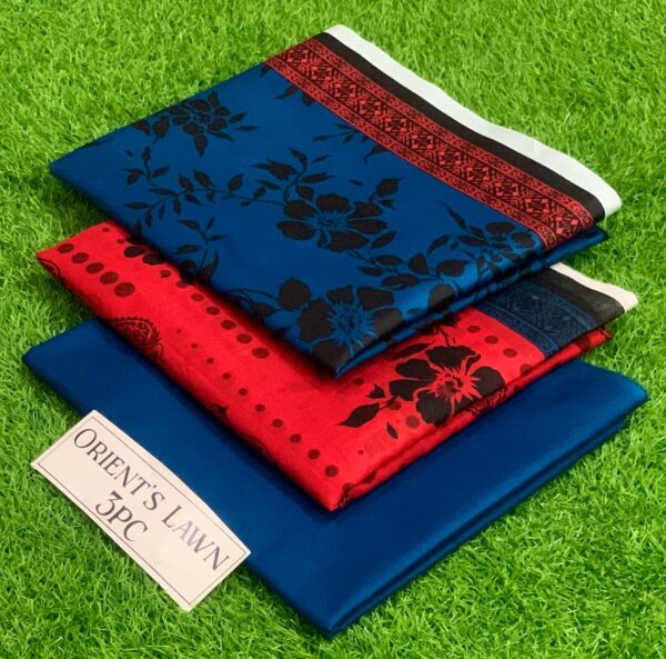 3 Piece Unstitched Lawn Suits
