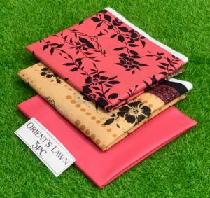 3 Piece Unstitched Lawn Suits