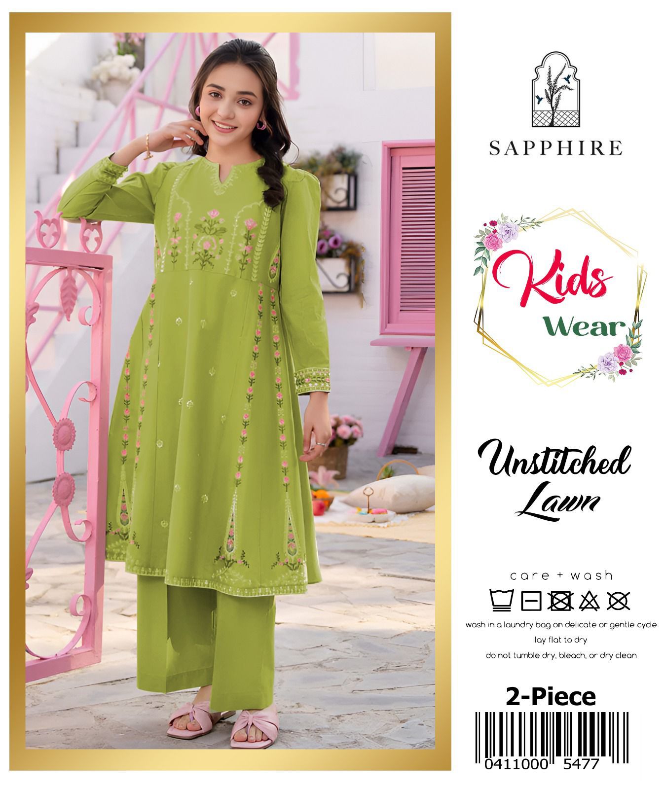Kids Embroidered Dresses