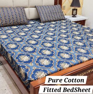 Premium Cotton Fitted Bedsheets