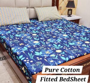 Premium Cotton Fitted Bedsheets