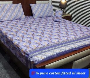 Premium Cotton Fitted Bedsheets