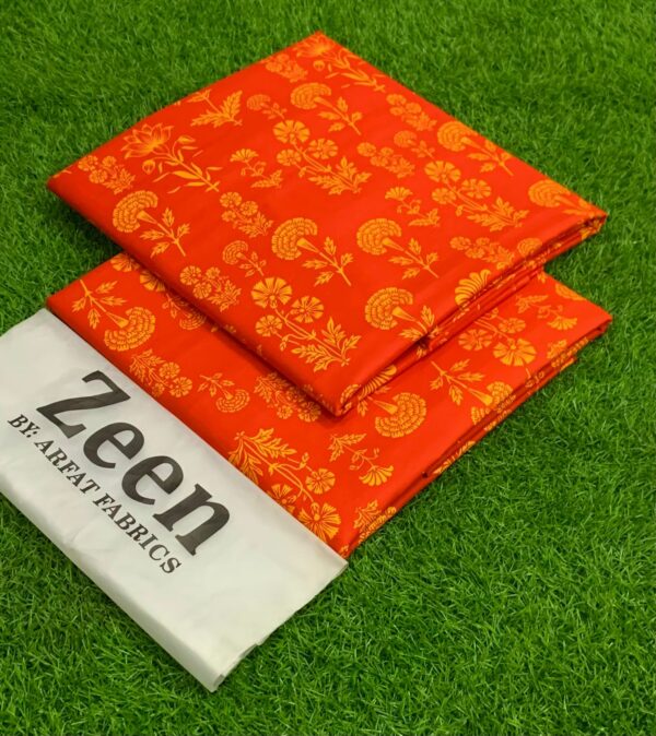 2PC Lawn Suit Unstitched Pakistan