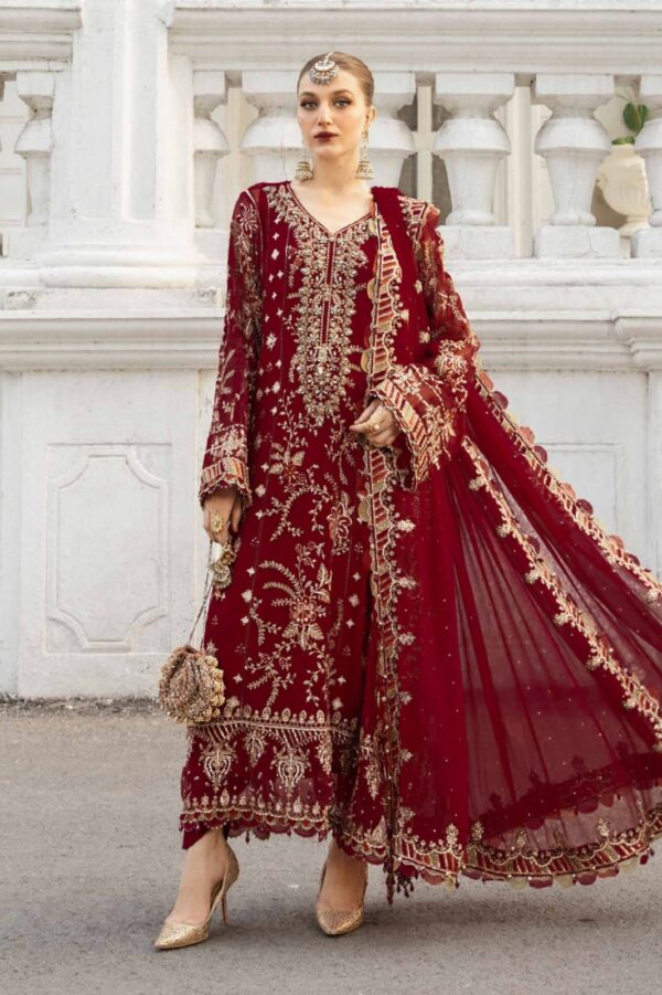 Maria B Wedding Chiffon