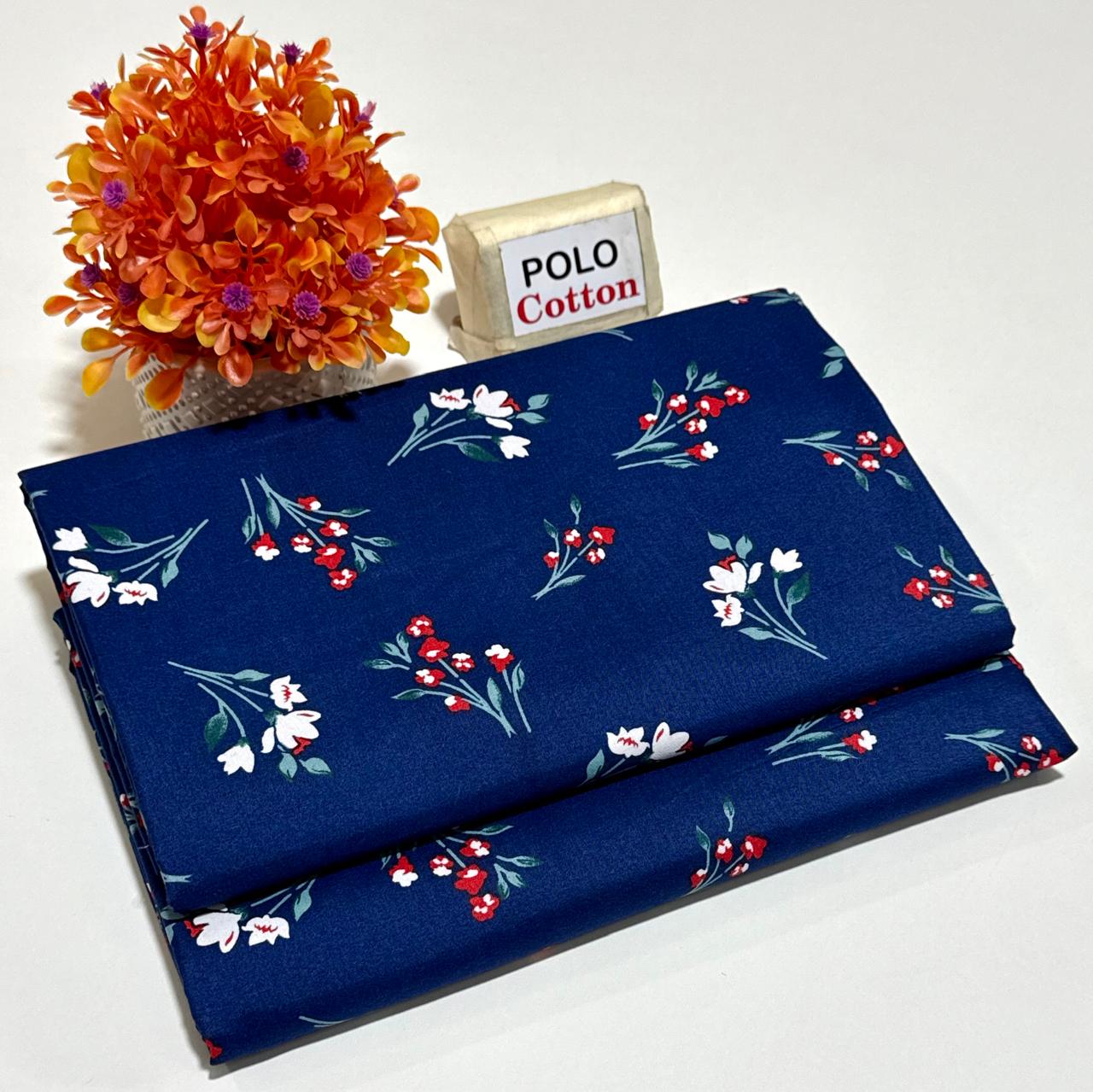2PC Unstitched Digital Printed Cotton