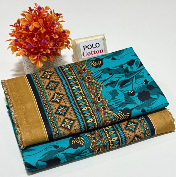 2PC Printed Cotton Suit