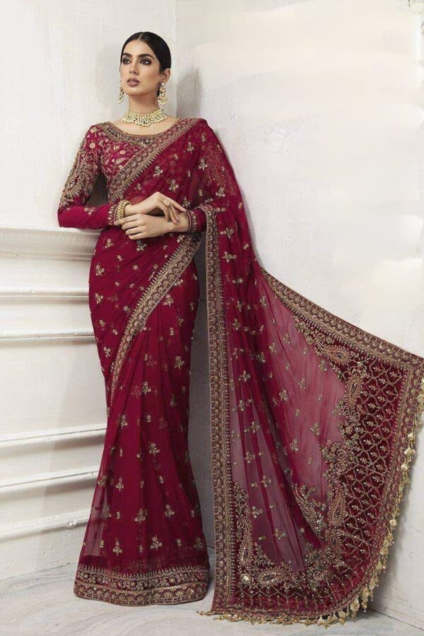 Wedding Special Saree – Elegant Pakistani Fashion