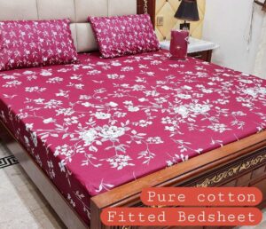 wrinkle-free fitted sheets