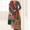 Luxury Organza Embroidered Suit