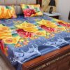Floral Printed Bedsheet
