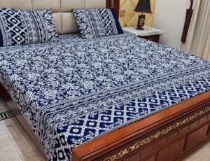 floral printed cotton bedsheets