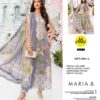 Chikankari Embroidered Lawn Chiffon 3PC