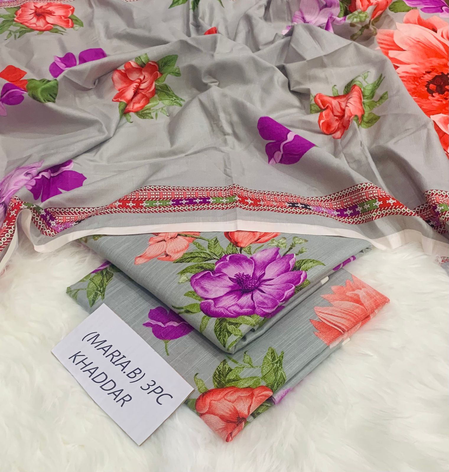 Khaddar Lawn Mix Fabric – New Design 2025 for Women