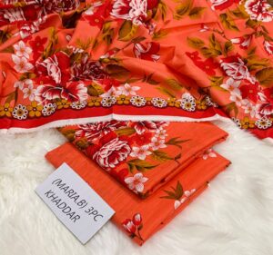 Printed Khaddar Suit