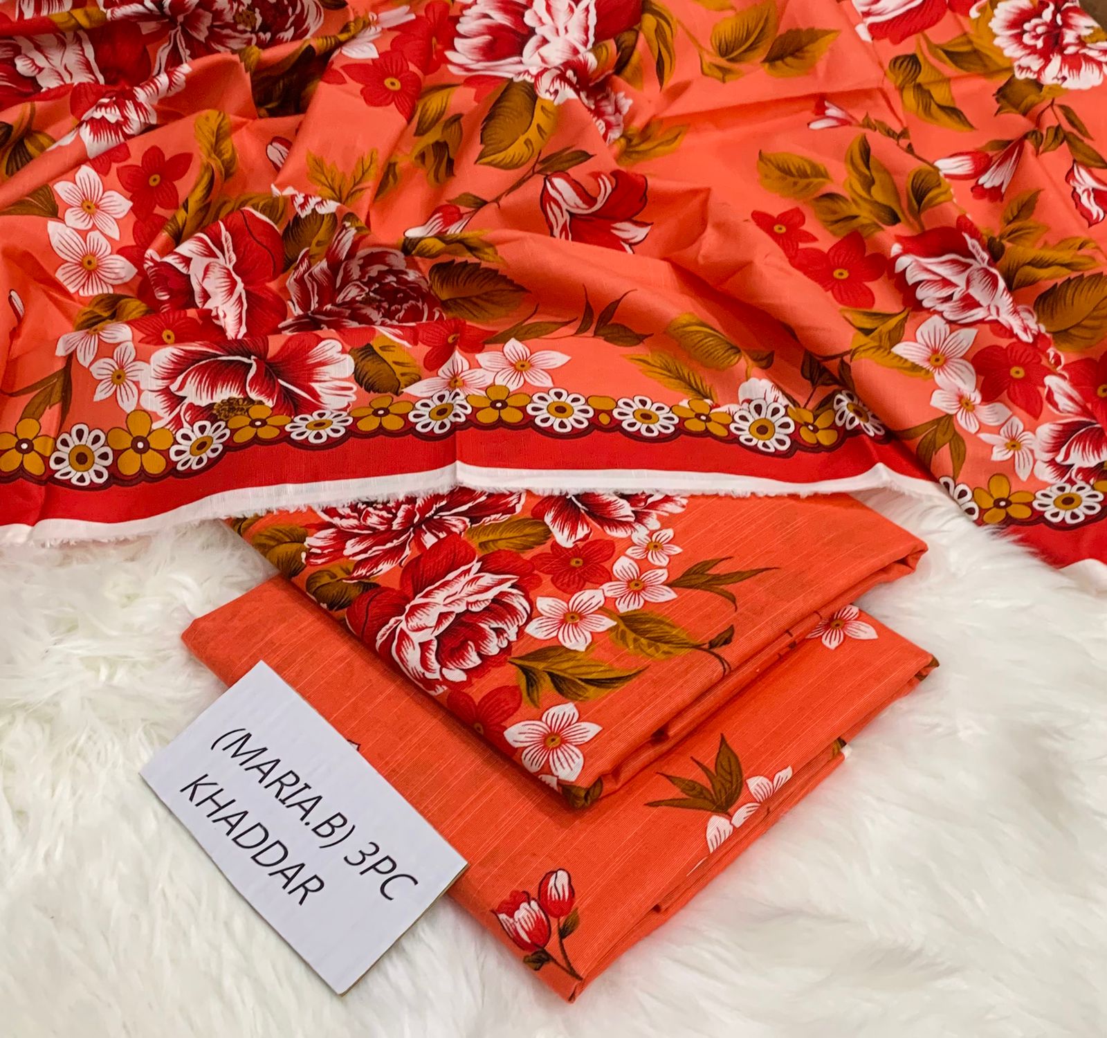 Printed Khaddar Suit