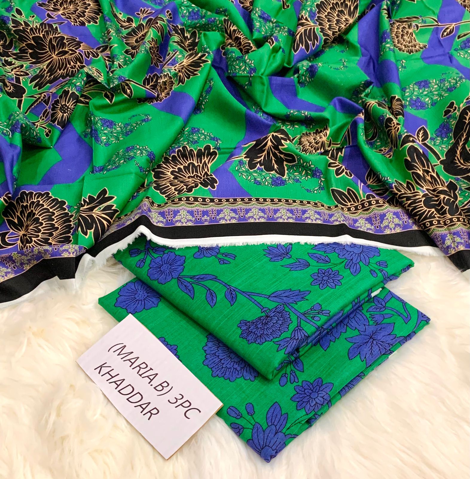 Unstitched Khaddar Embroidered Suit for Ladies – New Arrival