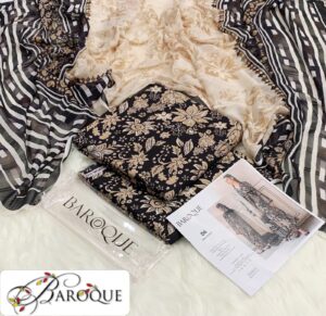 Pakistani viscose embroidered suit