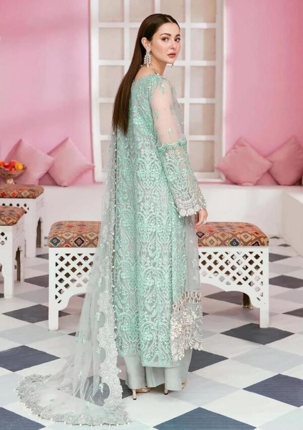 Embroidered Chiffon Suit