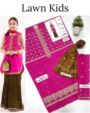 Lawn Dress for Kids