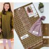 Kids Lawn Embroidered Suit
