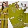 Kids Lawn Embroidered Suit