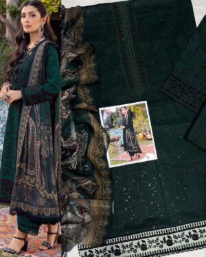Lawn Embroidered Kurta with Trouser