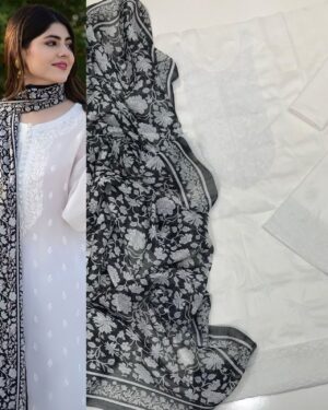 Embroidered Lawn Suits Clearance Sale