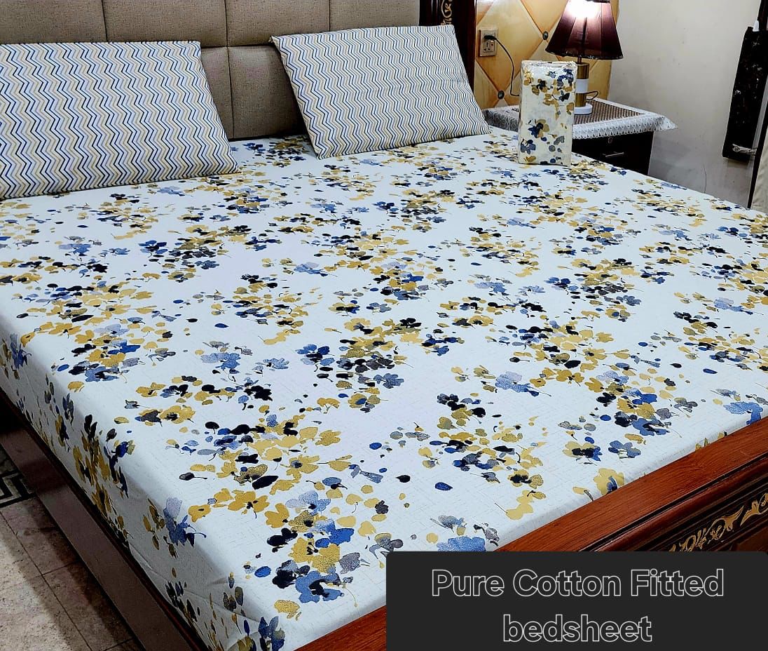 Full Printed King Size Bed Linen