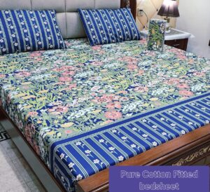 Fade Resistant Cotton Bedsheet