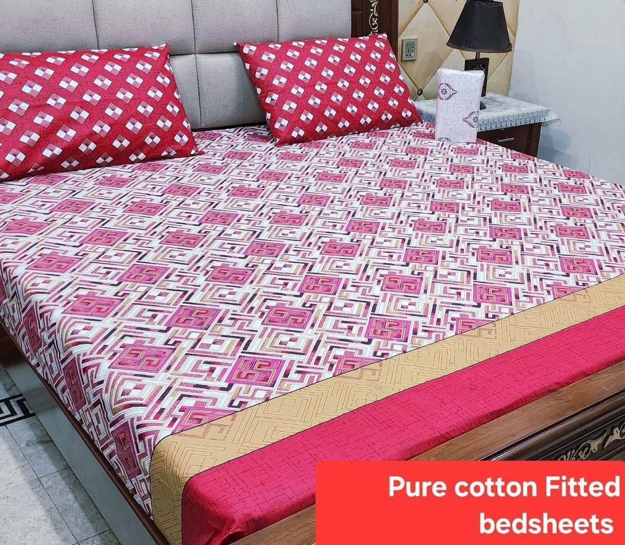Fade Resistant Cotton Bedsheet