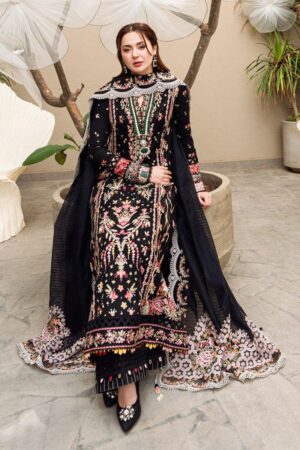 Festive Qalamkar Dress